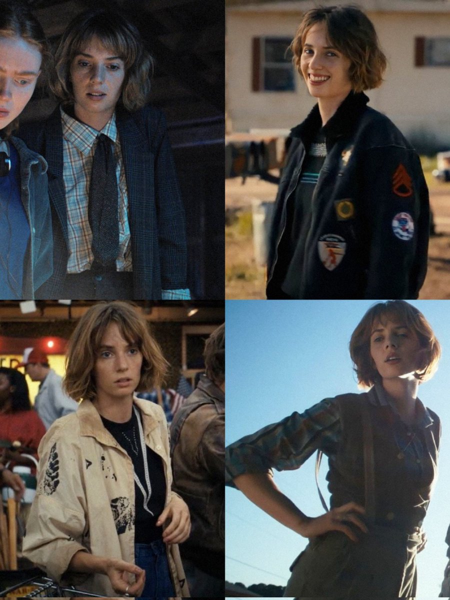 buckleysthinker's tweet image. robin buckley had the best wardrobe of the season