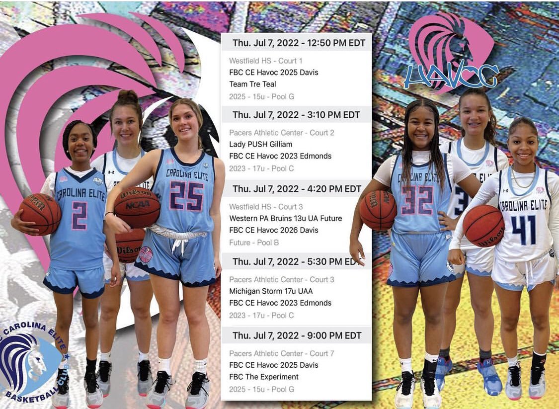 today’s schedule‼️‼️<a href="/FBCHAVOC/">FBC HAVOC</a>