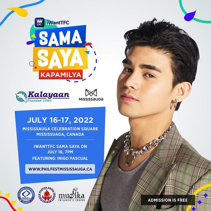PhilFestSauga's tweet photo. 🇵🇭 Did we mention that admission is FREE? 🇵🇭

So come join us at the Mississauga Celebration Square July 16th and 17th! ☀️ https://t.co/U04Lv59srX