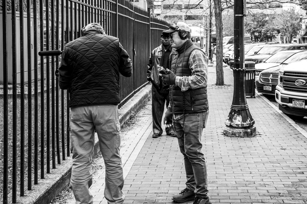 RedBadgeFilms's tweet photo. 🎬 Behind the Scenes
The filming of Unlucky, Anthony Broadwater is interviewed on the street in Syracuse. Follow to get updates on the release of his story!
#RedBadgeFilms #Unlucky
#alicesebold #wrongfulconviction #exoneration #anthonybroadwater #criminaljustice #documentary https://t.co/F087I7tAKb