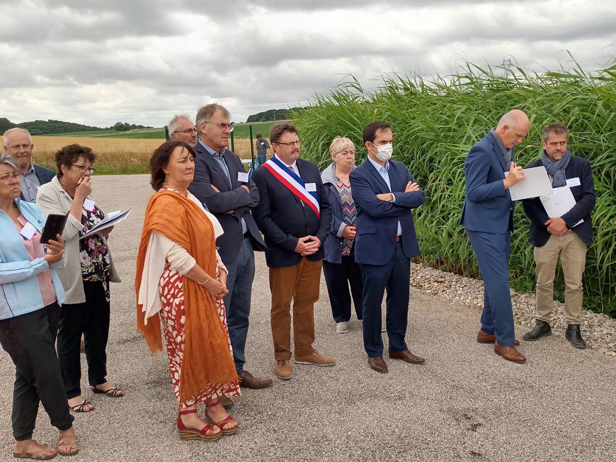 FredericDevos_'s tweet photo. J’ai répondu à l'invitation de Noérade à l’occasion de l’inauguration de la station d’épuration de #Wulverdinghe. Cette nouvelle station a une capacité de traitement de 420 équivalent-habitants. https://t.co/CuoZtFLHeV