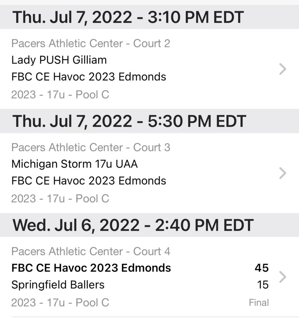 Schedule For 07/01/22!! (FBC CE Havoc 2023 Edmonds) <a href="/FBCHAVOC/">FBC HAVOC</a> <a href="/InsiderExposure/">InsiderExposure</a>