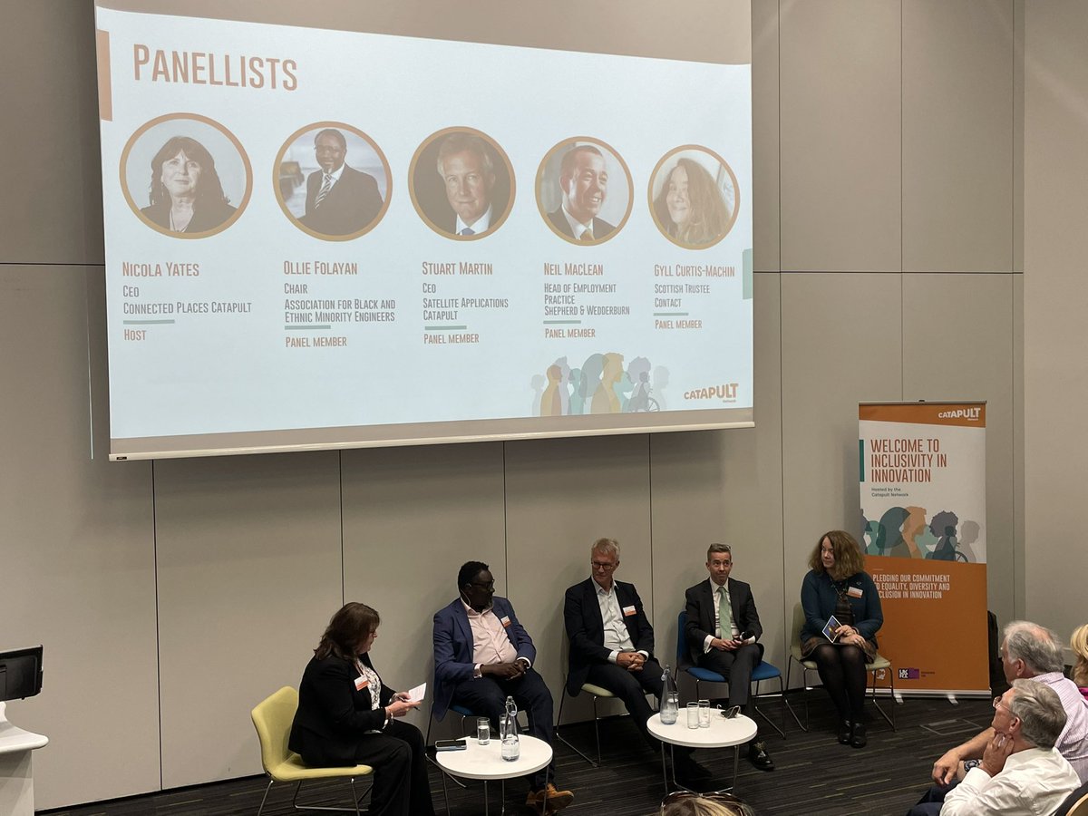 Wow! what fantastic talks at the #catapult  network #inclusivity in #innovation event today.  
 @Cytochroma_UK is proud to be a company that promotes equality, diversity and inclusion. 
Proud to be working with <a href="/Catapult_UK/">Catapult Network</a>