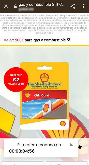 ⚠️#ALERTA‼️ Coca-Cola no está haciendo regalos por su 130 aniversario. Se trata de un WhatsApp fraudulento que dirige a un formulario web donde ofrecen tarjetas de 500 € en⛽ Shell y en realidad suscribe a un servicio de 43,50 € cada 14 días #NoPiques👇

osi.es/es/actualidad/…
