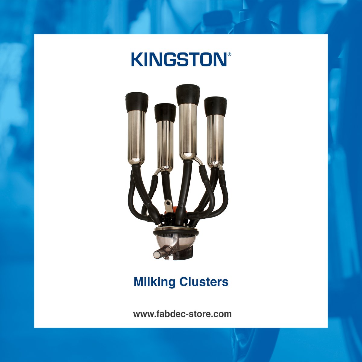 Kingstonspares's tweet photo. Full range of milking clusters and spares available from https://t.co/KNSh2CG9Yh
#milkingclusters #milkingcluster #milkingspares #kingstonspares #milk #fabdec #teamdairy #dairy #milking #milkingequipment #dairyfarming #farmsupplies #milkingconsumables #shoponline #parlourspares https://t.co/p4hmm2jvfB