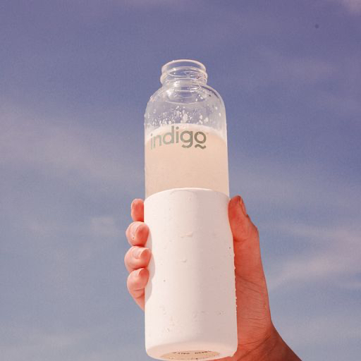 IndigoCollagen's tweet photo. Raising our glass water bottles &amp; celebrating sustainability!

Our water bottles are sustainably sourced, 100% BPA free, and perfect for enjoying your Indigo on the go. https://t.co/DSBloF6wlh