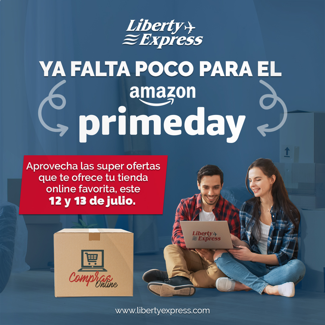LibertyExpress's tweet photo. Ya falta poco para el Amazon Prime
.
Aprovecha las super ofertas que te ofrece tu tienda online favorita
Y envía con Liberty Express
#comprasonline #Paquetes #compraasistida #Pago #Servicio #Venezuela #LibertyExpress https://t.co/AFZ2DSA0Db