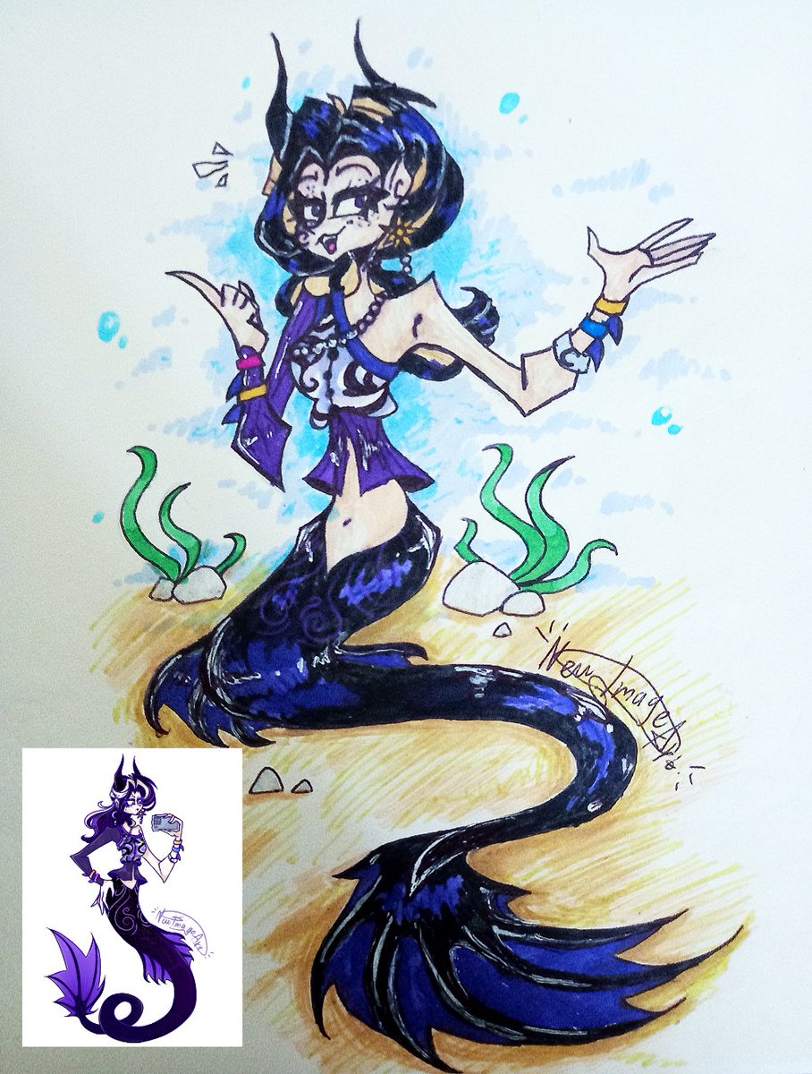 newimageart26's tweet photo. I decided to remember this image :^

#Zubenko #mermay #traditionalart #artwork https://t.co/i1YRZodWDa