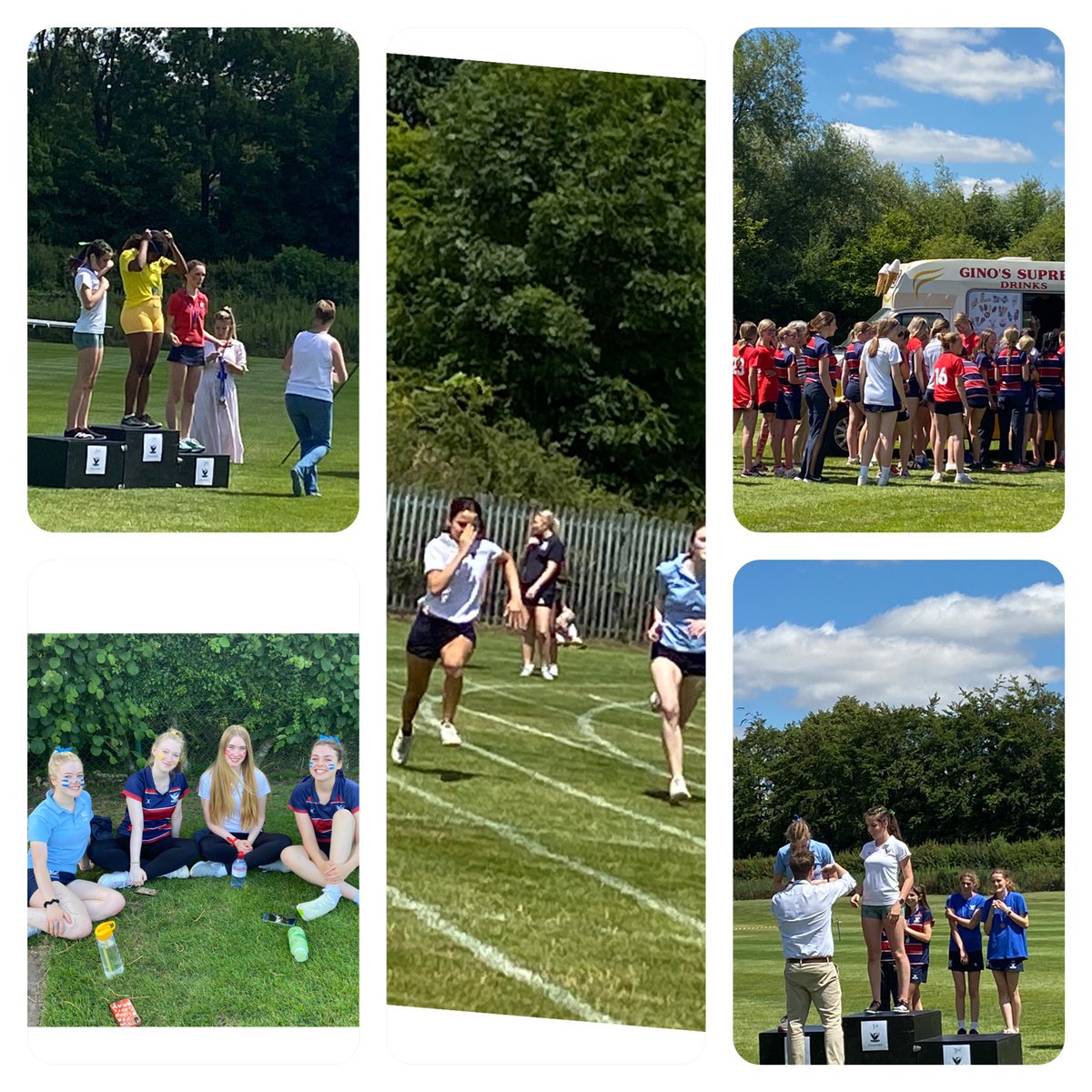 SESSixthForm's tweet photo. SHS Sports Day 2022 was amazing fun! Cavell was victorious, followed by Beale, Eliot, Anderson. 💚❤️💙💛 Well done to all who competed and the school record breakers 👏 @SpedeNews @SHS_Herald @SHS_Head @PrincipalsDesk https://t.co/aRHbfkjNHq