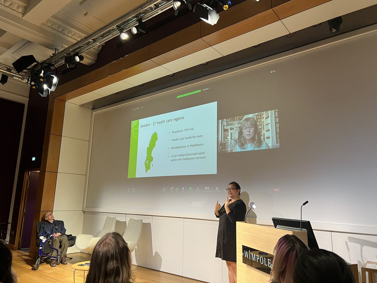 upmovement_cp's tweet photo. Talking about #innovation in securing access to healthcare for adults with CP in Norway @ERodbyBousquet from @lunduniversity
@RoySocMed
#UPmovement #MedicineandMe https://t.co/SGGWpvTfvD