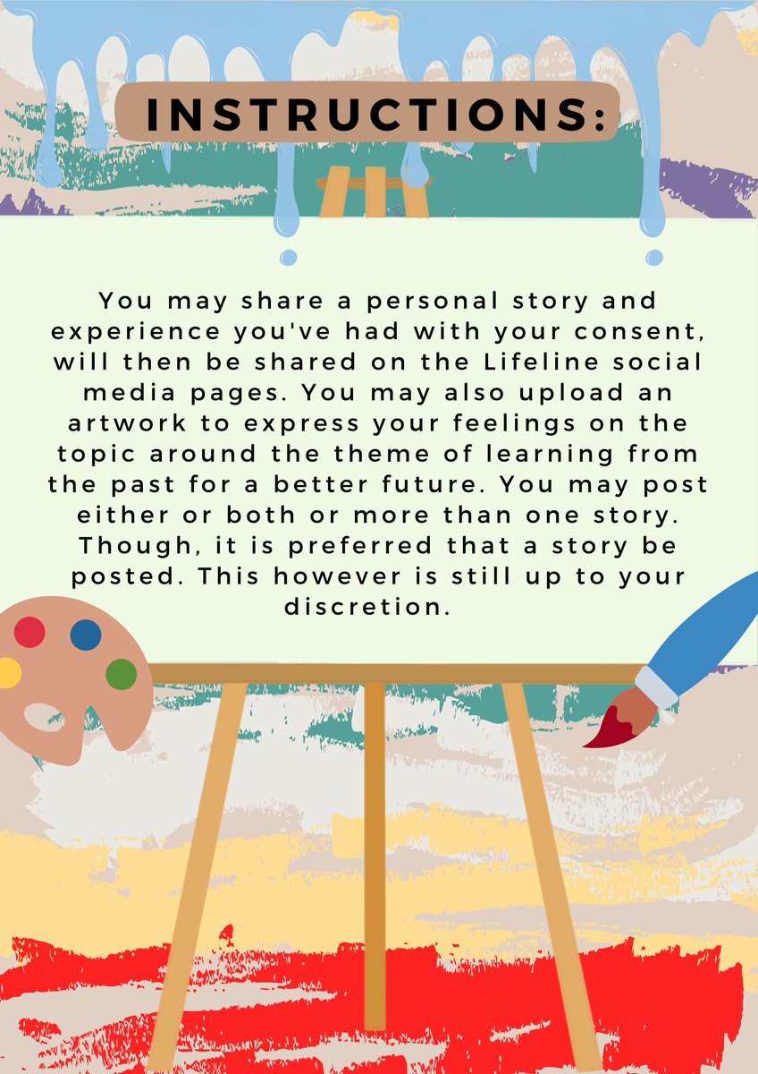 bedalifeline's tweet photo. We officially open Lifeline's Series of Featured Artworks and Stories.

S.O.F.A.S. is a project that is purely a personal initiative from Lifeline, which entirely encourages people to express themselves under the theme of learning from the past for a better future.+ https://t.co/TZd9L1a3lJ