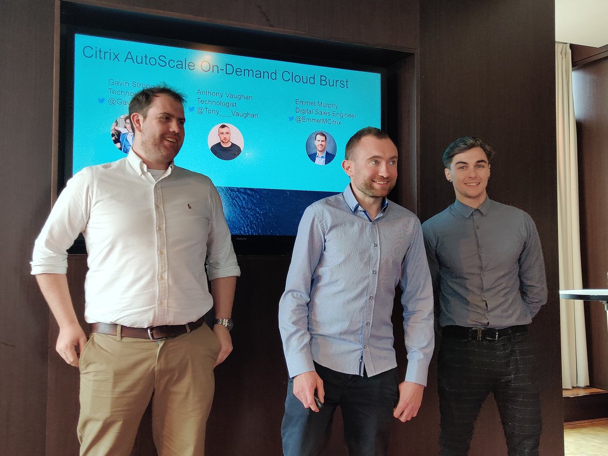 Next session on <a href="/citrix/">Citrix</a> Autoscale <a href="/GavinstCTX/">Gavin Strong</a> <a href="/tony_vaughan/">Tony Vaughan</a> @emmetmcitrix #iecitrixug <a href="/myCUGC/">Citrix User Group Community (CUGC)</a>