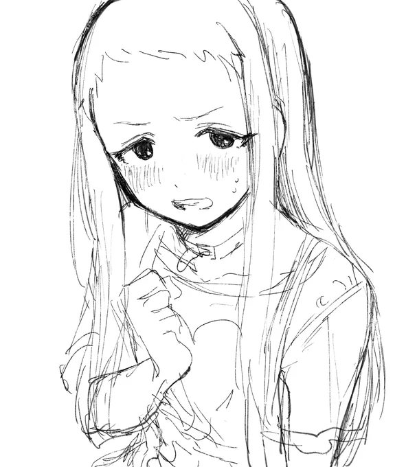 疲れて欲望のままに麗奈を描いた 