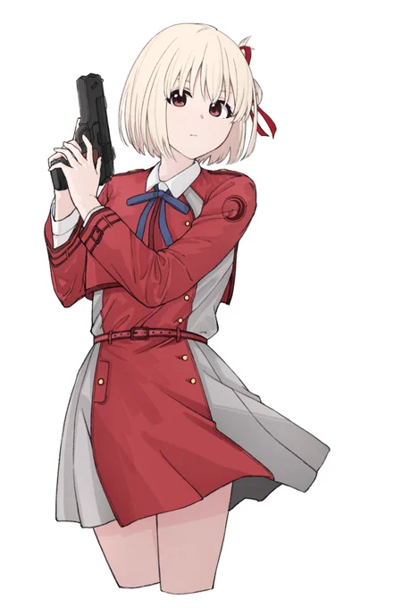 錦木千束ちゃん描いた 