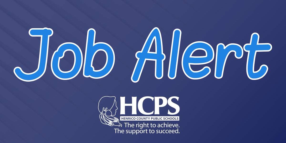 It’s summer, but we’re excitedly preparing for the new school year! Come to Varina Area Library July 14 from 10 a.m.-2 p.m. and talk with us about joining the HCPS team for 2022-23. henricoschools.us/2022/07/07/job…