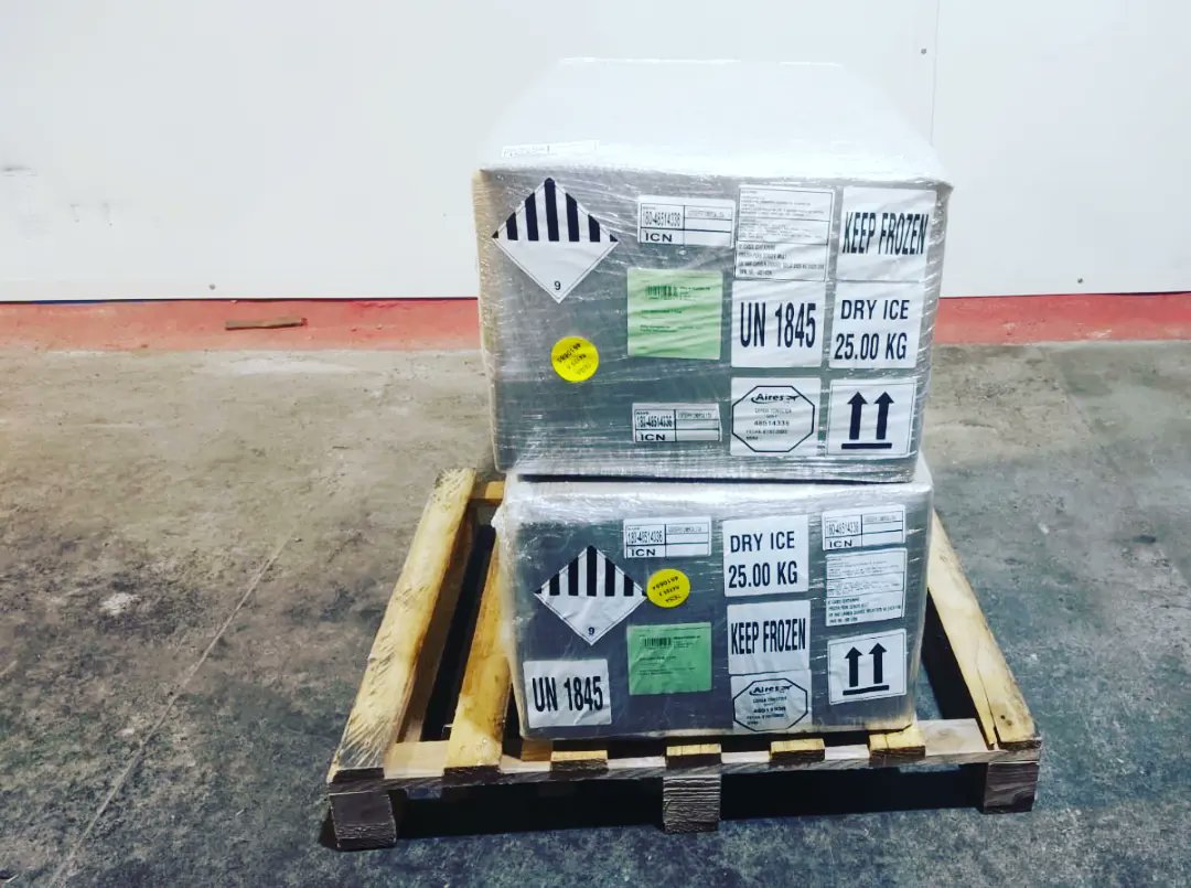 Controlc_chile's tweet image. Gracias a nuestro cliente @agrosuper por confiar una vez más en nuestros servicios, embarque de carne congelada, destino Inchon, Corea del Sur 🇰🇷 #comex #Aeropuerto #agrosuper #embarque