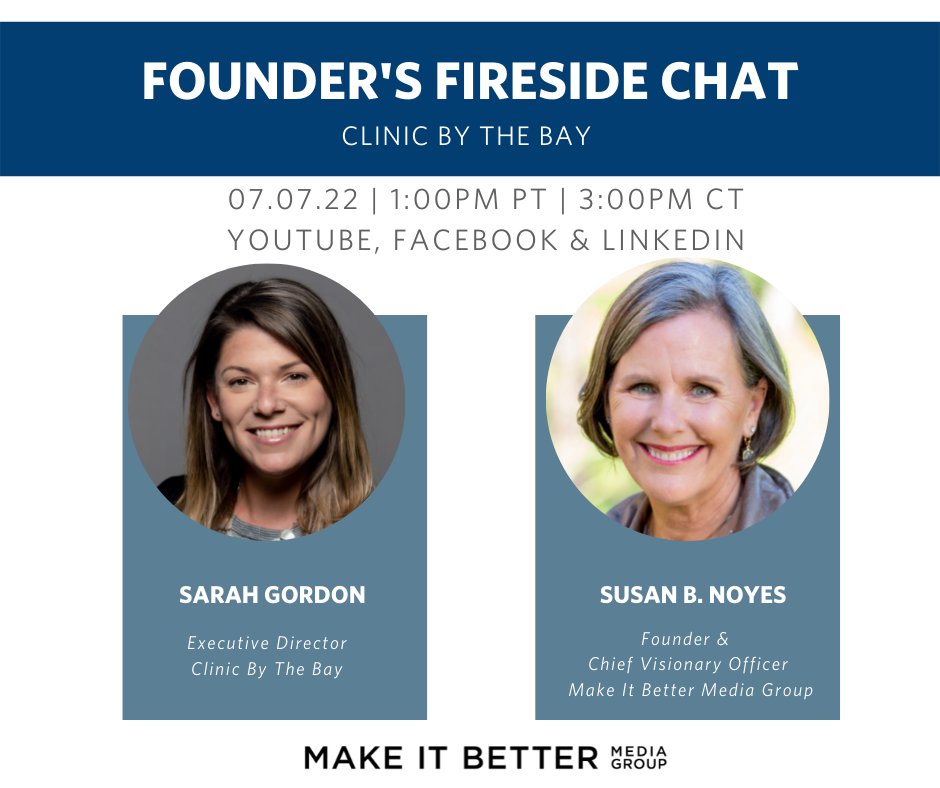Marin Magazine (@marinmagazine) on Twitter photo Join us for our #FoundersFiresideChat featuring Sarah Gordon, Executive Director of <a href="/ClinicbytheBay/">Clinic by the Bay</a>! She'll be discussing how to increase awareness for their free health clinic in the Bay Area. Don't miss it! marinmagazine.com/virtual-events… #marinvirtualevent Join us for our #FoundersFiresideChat featuring Sarah Gordon, Executive Director of <a href="/ClinicbytheBay/">Clinic by the Bay</a>! She'll be discussing how to increase awareness for their free health clinic in the Bay Area. Don't miss it! marinmagazine.com/virtual-events… #marinvirtualevent
