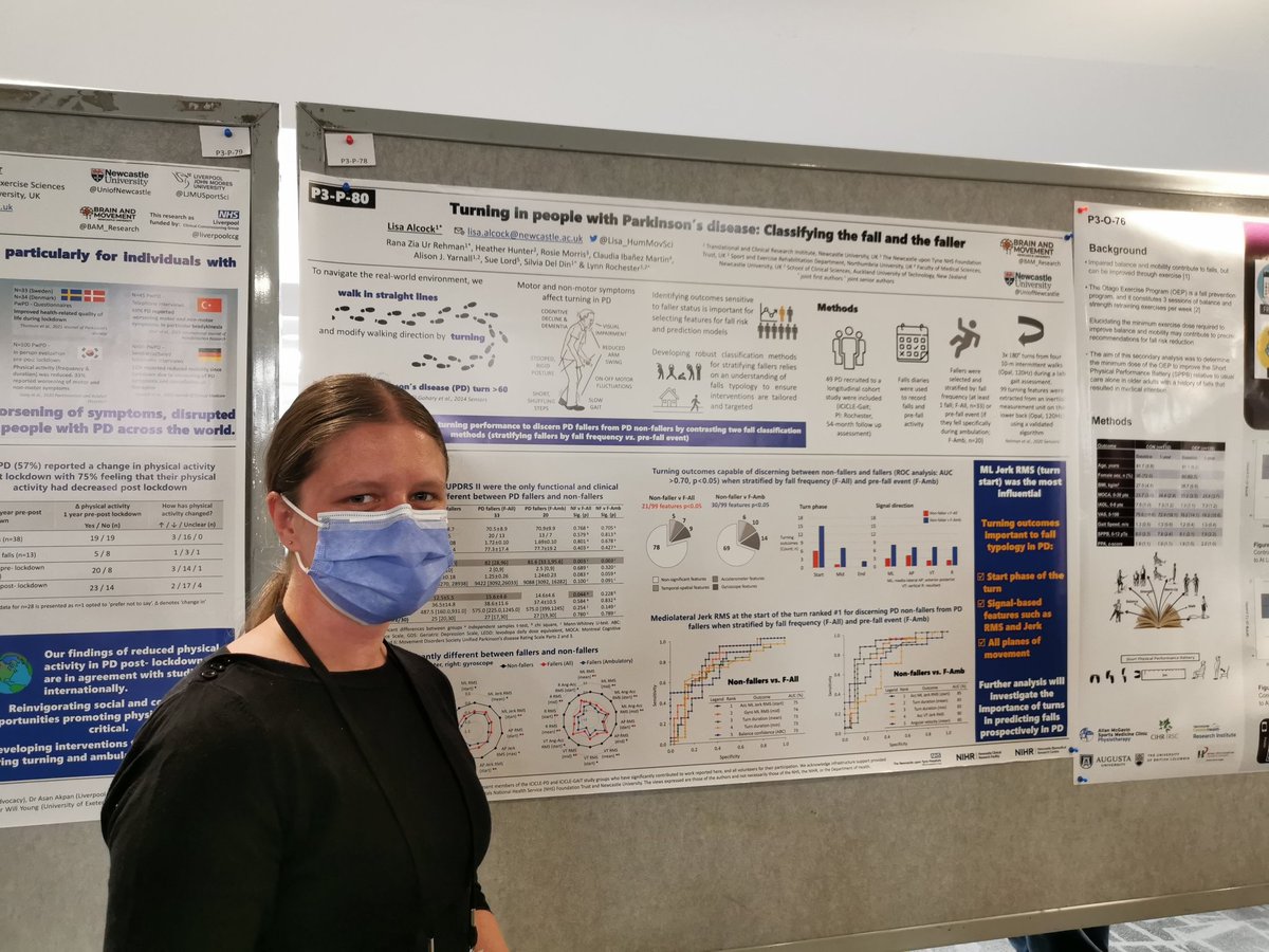 BAM Research Group (@bam_research) on Twitter photo Can turning performance classify fallers from non-fallers in #ParkinsonsDisease? 🤔↩️↪️
<a href="/Lisa_HumMovSci/">Lisa Alcock</a> impressive work ethic on full display at #ISPGR2022 - come check out her latest work ☑️ Can turning performance classify fallers from non-fallers in #ParkinsonsDisease? 🤔↩️↪️
<a href="/Lisa_HumMovSci/">Lisa Alcock</a> impressive work ethic on full display at #ISPGR2022 - come check out her latest work ☑️