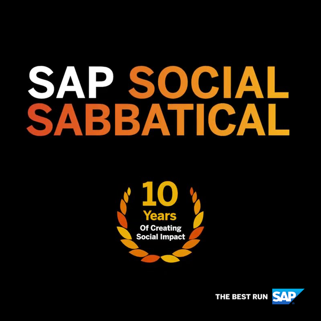 Through 10 years of impact, the <a href="/SAP/">SAP</a> #SocialSabbatical has supported global social sector partners with numerous long-term benefits for their organizations and the communities they serve. Learn more about how 👉 bit.ly/3NRCWzr