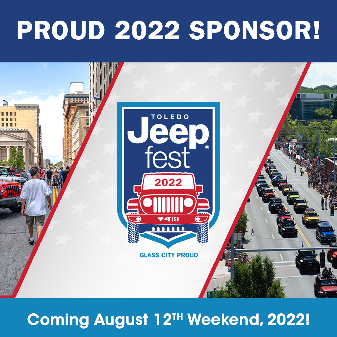 🚨 IT'S COMING! @ToledoJeepFest 2022 hits the streets August 12th! We'll have you covered with all the fun! We can't wait... 🚙