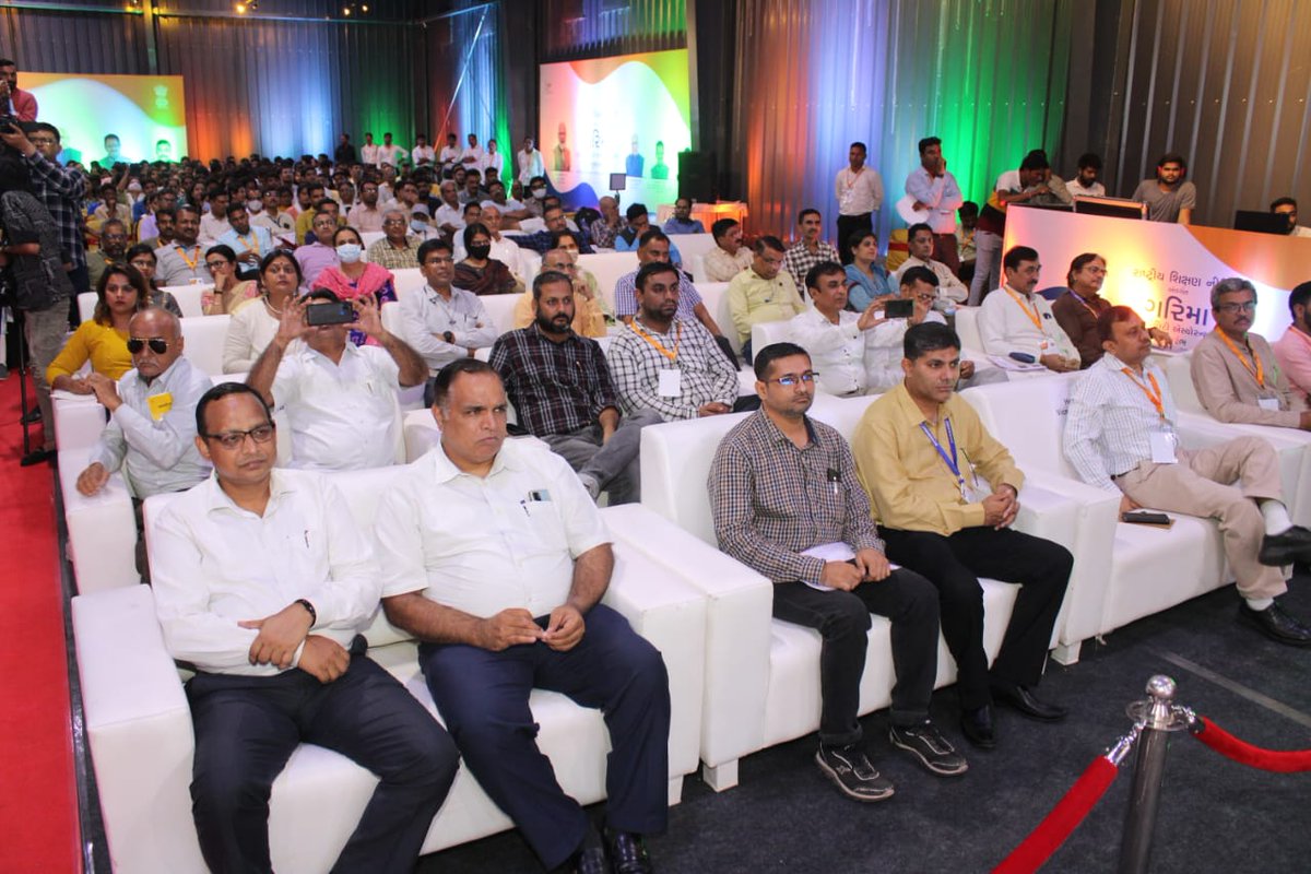 માન. મુખ્યમંત્રી શ્રી <a href="/Bhupendrapbjp/">Bhupendra Patel</a>જી એ "ગુજરાત એક્રેડિટેશન એન્ડ રેકિંગ ઇન્સ્ટિટ્યુટ મિકેનિઝમ એન્ડ એરેન્જમેન્ટ"- ગરિમા સેલનું ઇ-લોન્ચિંગ કર્યું.

ગરીમા સેલ રાજ્યની ઉચ્ચ શૈક્ષણિક સંસ્થાઓને તેમની ગુણવત્તા જાળવવામાં મદદરૂપ બનશે.