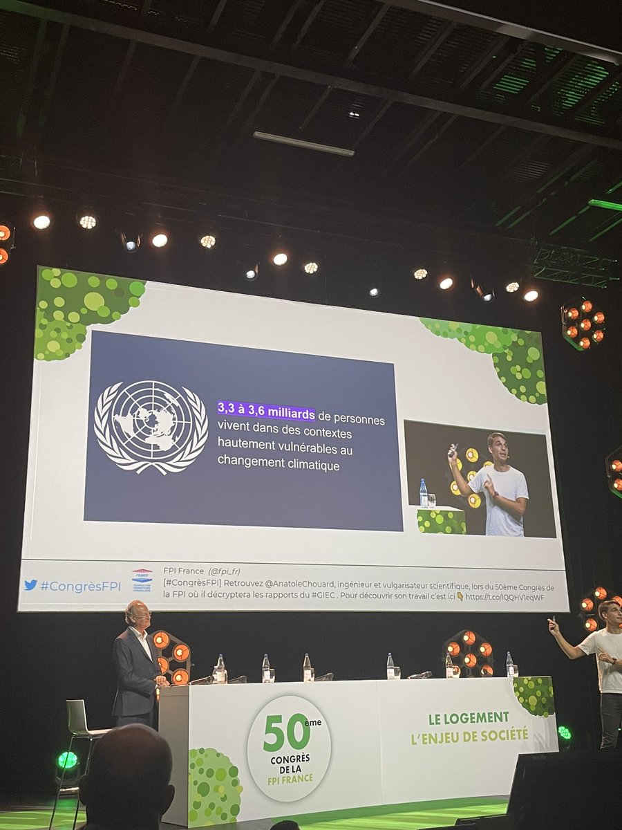 PierreBibet's tweet photo. Résumé des 3 derniers rapports du @IPCC_CH par @AnatoleChouard qui a fait référence à Dennis Meadows auteur d’un rapport du même nom en…1972 où l’on disait déjà « il faut agir » #CongresFPI https://t.co/qaMPMZpRwk