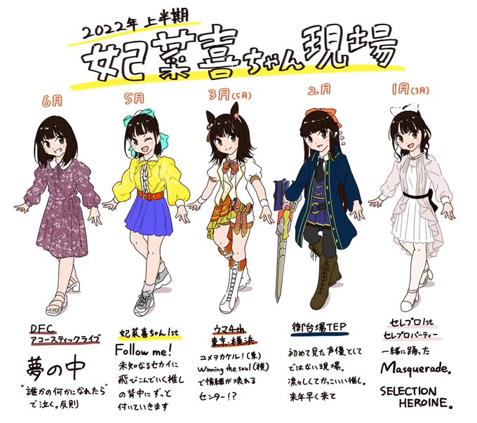 上半期の色んな現場の矢野妃菜喜さんのすがたをまとめました
ヒトツダケナンテエラベナイヨー!!!! 