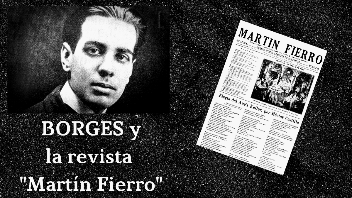 viajedemilagros's tweet photo. #Borges y la revista #MartinFierro más en @YouTube como #mamiroca https://t.co/lqFqmB3oDX
