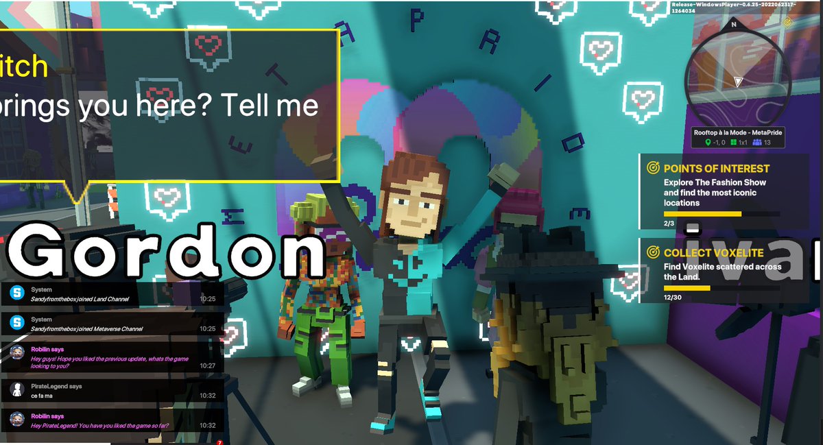 SandyFromTheBox's tweet photo. Hello people! 

I just participated in the #BelongingWeek at #TheSandboxGame with the challenge of #FindThePhotobooth

See you on the #Metaverse! https://t.co/c05109oF9g