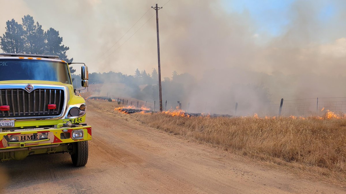 The OES Strike Team assigned to the Rice’s Fire last week returned Saturday afternoon. On the evening of July 4, WSFD deployed OES 8435 with another Strike Team. They were dispatched as immediate need to the Electra Fire, off Electra Rd and Hwy 49. #westsacfire