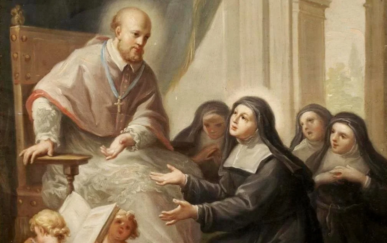 SantosIglesia's tweet photo. 𝙀𝙡   𝘾𝙤𝙢𝙗𝙖𝙩𝙚   𝙀𝙨𝙥𝙞𝙧𝙞𝙩𝙪𝙖𝙡   𝙨𝙚𝙜𝙪́𝙣 𝙎𝙖𝙣 𝙁𝙧𝙖𝙣𝙘𝙞𝙨𝙘𝙤   𝙙𝙚 𝙎𝙖𝙡𝙚𝙨 https://t.co/e7BUySvVfb https://t.co/2u1IPALKjm