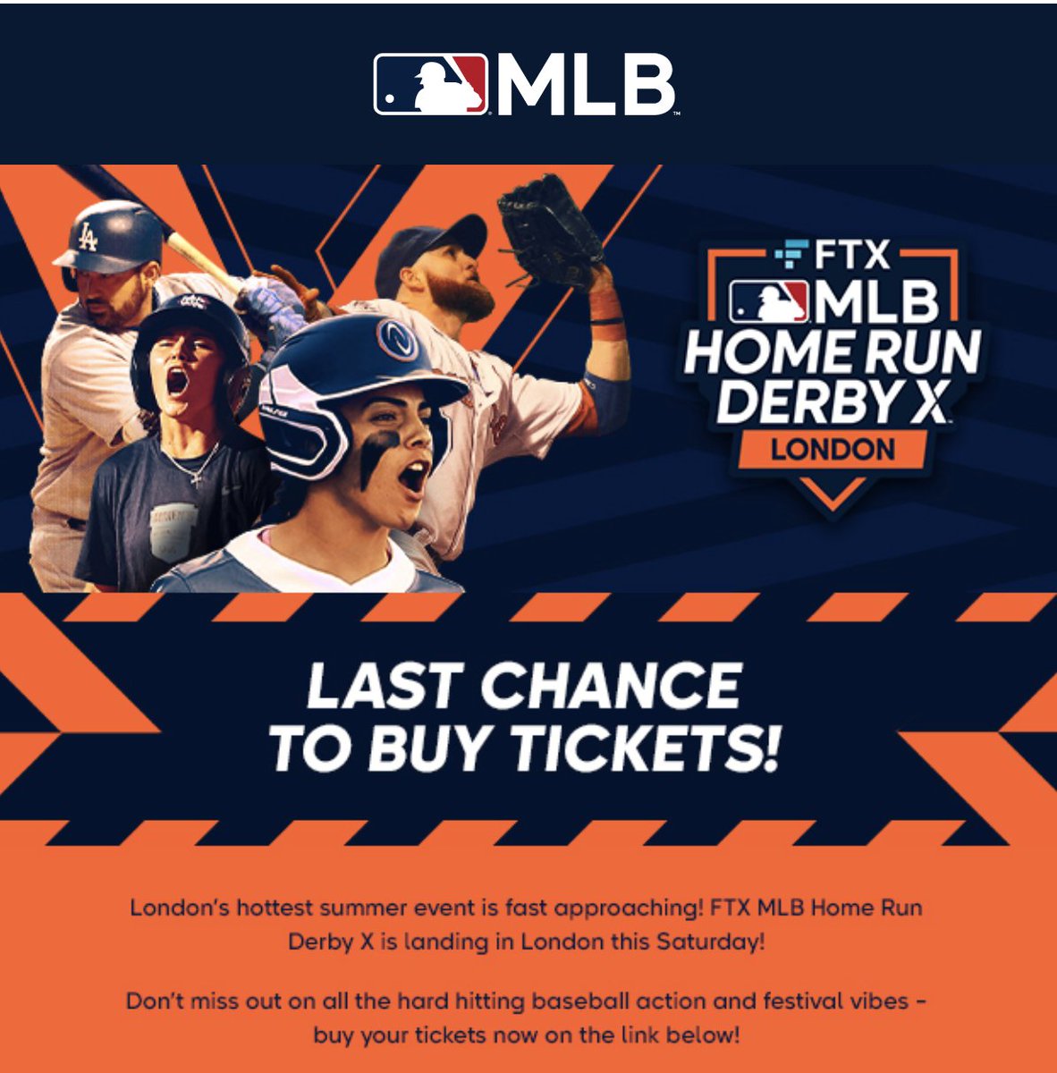 JonnyandJosh's tweet photo. Our #HDRX competiton may be over but there's still time to buy tickets as well as watch our latest show.
What other show gives you #HomeRunDerbyX info, #BaseballBook of the Week, #BaseballMusic and #BaseballTrivia all in one episode?
Link here: https://t.co/Rvcjxwoq4X
#MLB https://t.co/Uj8cpjlVQh