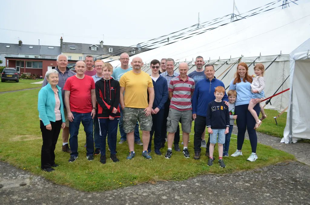 Keswickatport's tweet photo. A huge shout out to the team of volunteers that turned up this morning to help with setup! 😁 A fantastic all age turn out, thank you all so much!
#KATP #Renewed https://t.co/i6zil8yw38