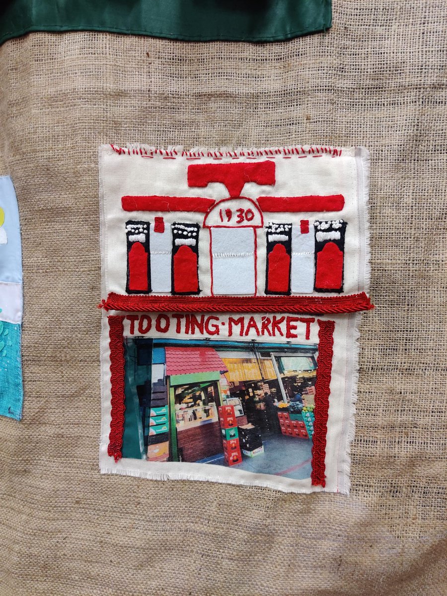 tootingnewsie's tweet photo. Wonderful to see the #TootingTapestry unveiled in all its glory last night at Smallwood School!
The tapestry, created by local residents, celebrates the history, community and diversity of #Tooting. It's part of the Sugar and Spice project, which recognises...
1/2 https://t.co/lNzSEm5Q40