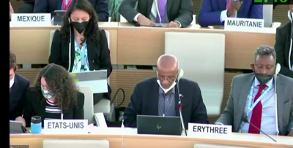 URGthinktank's tweet photo. .@EriEmbaUNGeneva on draft res. #L2: ‘Regrettably, the amendments that have been rejected by the core group are pushing this delegation to vote against the resolution, which otherwise would have voted in favour.’

#HRC50 #Item3 #HumanRights #SOGI https://t.co/hYYAE2QQWl