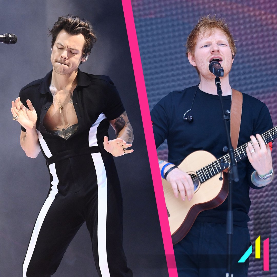 👑 KING ALERT 👑

<a href="/Harry_Styles/">Harry Styles.</a> and @EdSheeran have scored the biggest singles and albums in the UK in 2022 so far, with 'As It Was' and 'Peru'!⁣