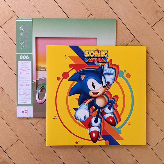 SONIC MANIA – DATA DISCS