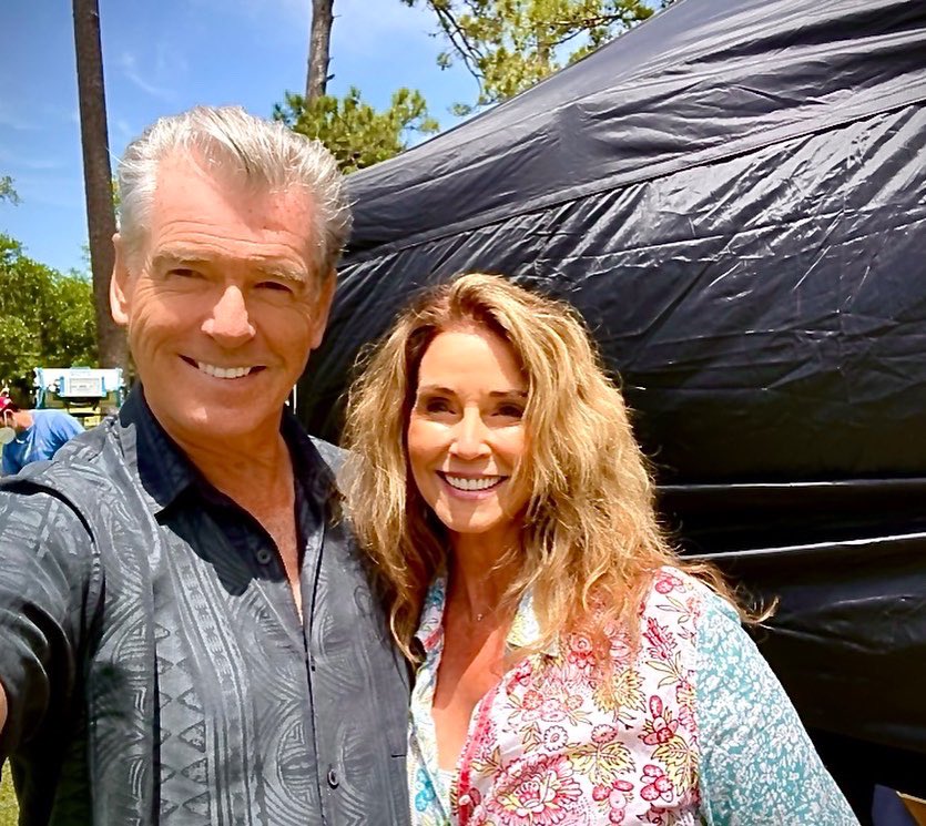 Such an honor to have recently worked with the late great #jamescaan and the brilliant #PierceBrosnan in the film, Fast Charlie. My prayers go out to the Caan family.