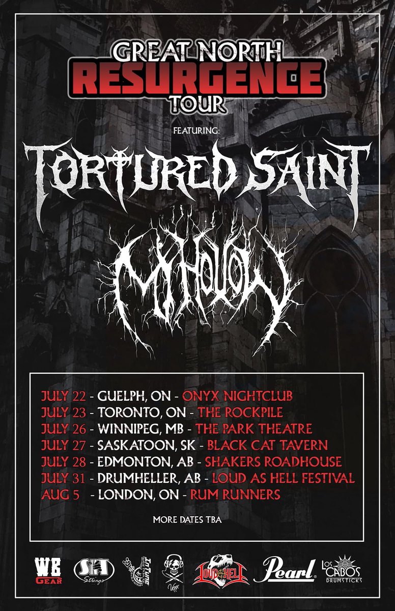 my_hollow's tweet photo. #MyHollow are headin out on #tour with our pals in @torturedsaint #playing our way to the @Loudashellfest in #Drumheller #Alberta 🤘 check some #dates and hope to see you #somewhere 🙌 @RockpileClub @ShakersRoadH #GNRT https://t.co/wWkayberFh