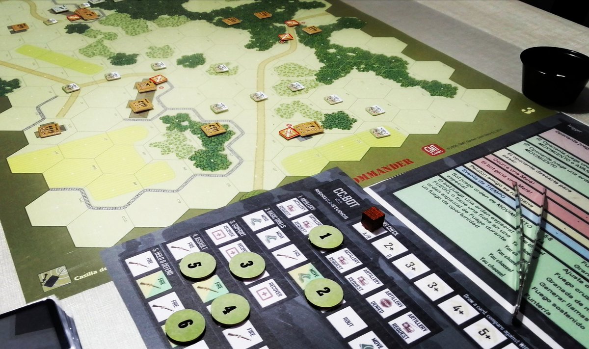 Quimerico_Inq's tweet image. Aquí, trasteando el Bot de #CombatCommanderEurope