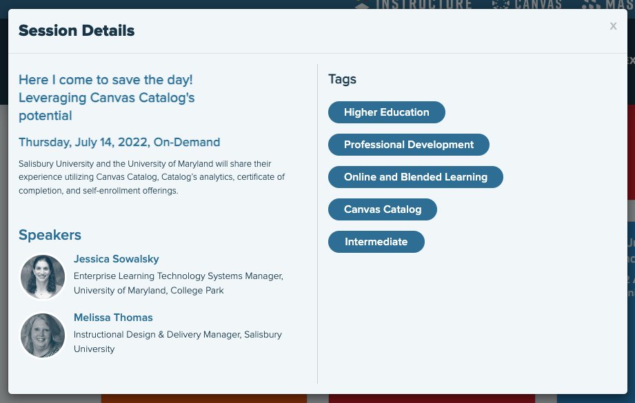 I hope you will add my session to your agenda for #INSTcon22! events.instructurecon.com/2022-northamer… #CanvasLMS #ICON22 #CanvasFam 
<a href="/Canvas_by_Inst/">Canvas by Instructure</a> @canvascasters