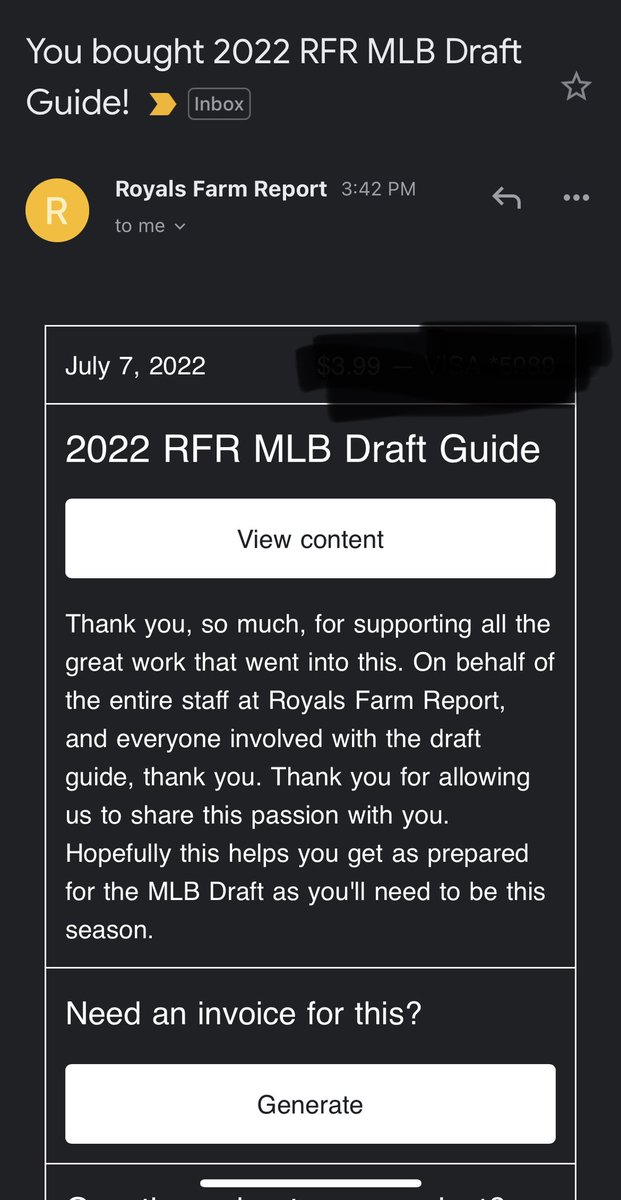Schmitty713's tweet photo. @RoyalsFarm The hard work doesn't go unnoticed guys! Thanks for putting this out https://t.co/E4GcHbZ9t7