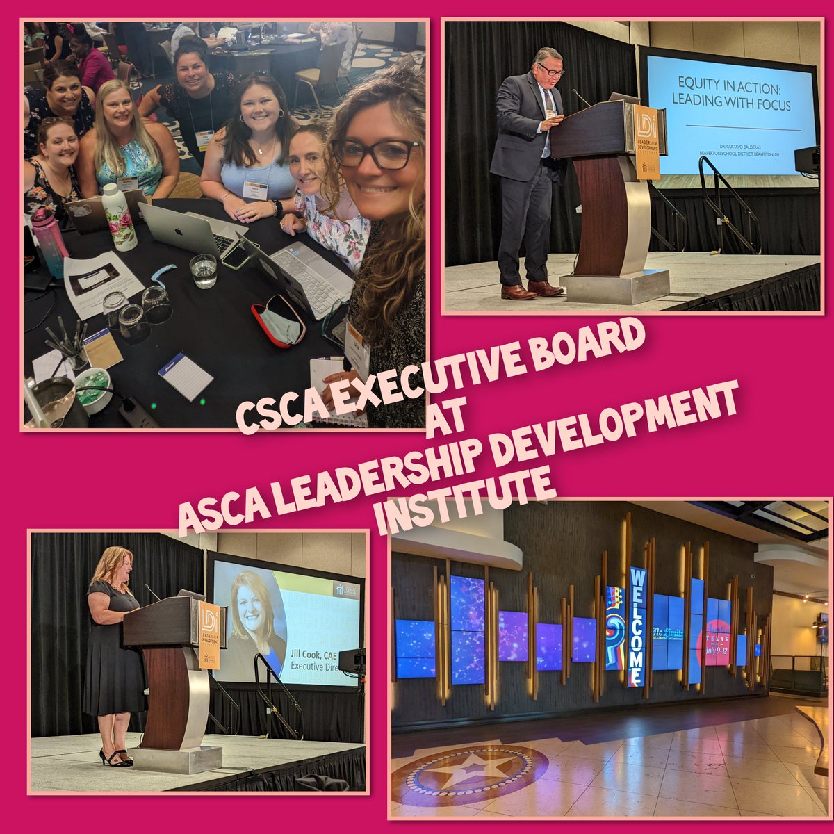 CSCA_Counseling's tweet image. The @CSCA_Counseling Executive Board has begun the @ASCAtweets Leadership Development Institute! Important and exciting things to come!