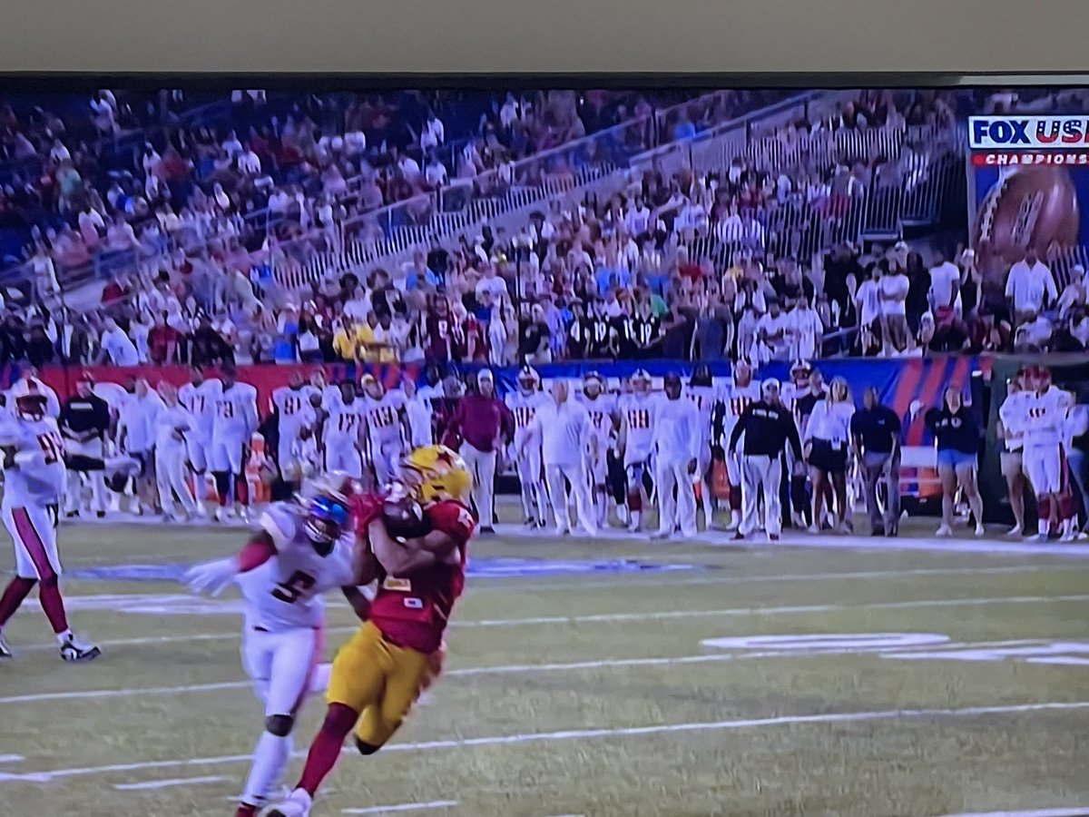 I’ve watched more USFL football than anyone you know