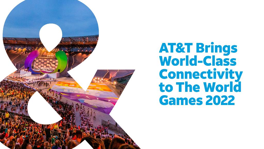 ATTNEWS's tweet photo. Our #ATT5G, #ATTFiber and @FirstNet, built with @ATT will be front and center at #TWG2022 in Birmingham, AL. This will help ensure athletes can speak with their families back home, emergency responders can reliably communicate, and more. https://t.co/1cmQV10UBP https://t.co/MMOSfmhdGV