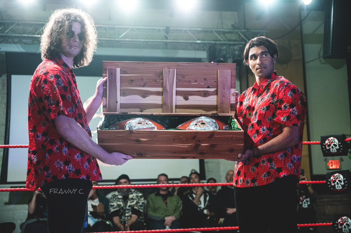 sosprowrestling's tweet photo. It’s all about those SOS Tag Team Championships!

Tomorrow night it’s The Island 8 🌴

SRO tix still available 👇
https://t.co/8xvrzeei4m https://t.co/OZDUfFmy23