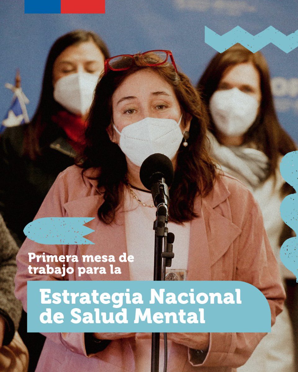 GobiernodeChile's tweet photo. Hoy se realizó la primera mesa de trabajo para la co-construcción de la Estrategia Nacional de Salud Mental y Derechos Humanos del @ministeriosalud.

El sistema de salud mental en nuestro país requiere mejoras profundas y como Gobierno llevaremos a cabo estas transformaciones 🇨🇱 https://t.co/nQZAyNFfiO