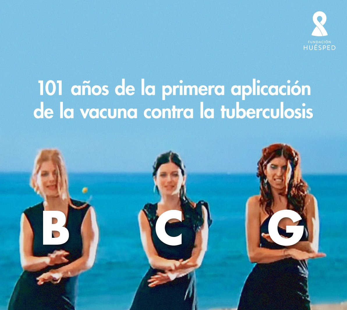 FundHuesped's tweet photo. 🤙 Se supo: las #Ketchup siempre le cantaron a #LABCG es que la vacuna contra la #tuberculosis es demasiado espectacular y por eso se llevó el hit más grande de todos los tiempos. https://t.co/oiJqGBwwpx