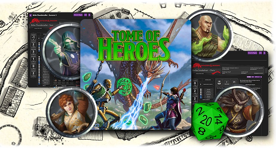🎁 A gift from <a href="/KoboldPress/">Kobold Press</a> to YOU! 

✨ As we continue to celebrate Kobold month here at Roll20, we want you to enjoy these uniquely crafted, pre-generated characters using the new Tome of Heroes!

🎉 Claim yours for FREE today: hubs.li/Q01gpdl50