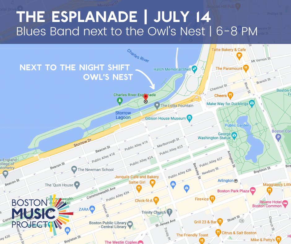 Join us next Thurs. as we kick off our Campsite Concert Series in partnership with <a href="/REI/">REI</a> &amp; <a href="/MassDCR/">MassDCR</a>! Bring a blanket &amp; friends to enjoy live music as you watch the sunset on the <a href="/EsplanadeBoston/">Charles River Esplanade</a>. Register today!

eventbrite.com/e/campsite-con…